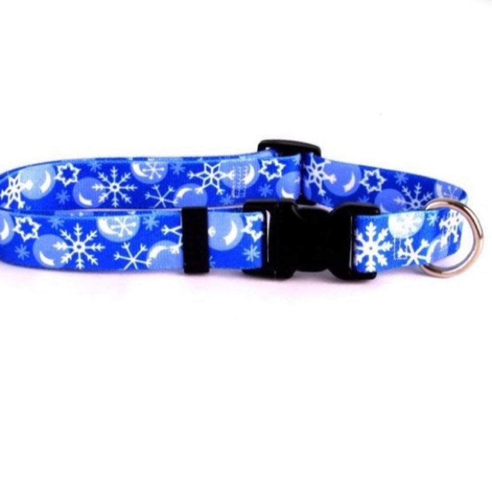 Yellow Dog Design Winter Wonder Collar-Small